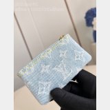 Key Pouch Monogram Denim M82961 7 Star Louis Vuitton Best Quality Bag