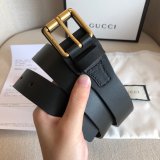 UK Gucci 30mm Best Quality Belt Black