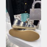 UK Best Quality Christian Dior Fisherman Embroidery Shoes
