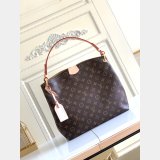 Wholesale Louis Vuitton N43701 Top Best Quality Monogram Shopping Cabas Bag Tote