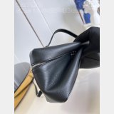 Cheap Loro Piana L27 Extra Pocket Pouch Black Best Quality Bag
