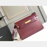 Cheap YSL Saint Laurent Small Manhattan Top Handle Bag Red