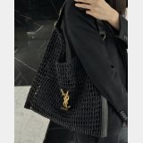 Best Quality Saint laurent Oxalis Shoulder Raffia Macramé 781289 Bag