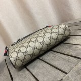 Best Quality Gucci 7 Star GG Supreme Gray Small Messenger 523599 Bag