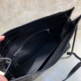 Best Quality YSL Saint Laurent Large Niki Shopping Bag Black Vintage