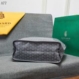 Best Quality Goyard Classic Chevron St. Louis PM Totes Dark grey Bags