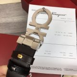 Best Quality Designer Salvatore Ferragamo 35 mm Black Belts