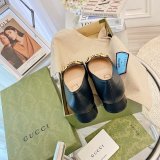 AAA+ Gucci Best Quality Horsebit Loafers Calfskin shoes