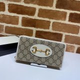 Best Gucci Best Quality 621889  1955 Horsebit zip around wallet