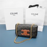 Fake Cheap Best Quality Celine Triomphe Handbags 21CM