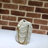 Gucci Best Quality 7 Star GG Marmont mini bucket 575163 bag
