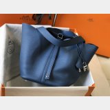 Designer Hermes Picotin Bags 18/22CM Silver Best Quality Best Online