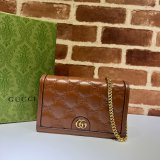 Gucci Our Best Quality Designer 723787 GG Matelassé Chain Wallet