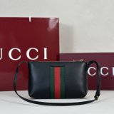 Gucci AAA+ 867130 Horsebit Web Small Shoulder Bag