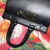 High Quality Gucci Best Quality Zumi snakeskin small top handle 569712 bag