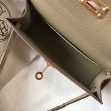 Earth yellow Mini Kelly Hermes Best Quality Handbags