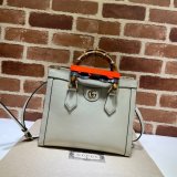 AAA Best Quality Designer Gucci 660195 Diana small tote leather Handbags