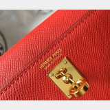 Best Quality Hermes Red Mini Kelly Handbag Epsom leather