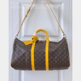 LVS Best Quality Keepall Bandoulière 50 Monogram Macassar Canvas M46771 Bag