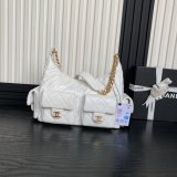 Best Quality Luxury AS5302 Maxi Hobo Shiny Bag