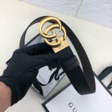 Luxury Gucci 38MM Double G Shop the New Best Quality Black Belts