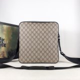 Gucci Best Quality Beige GG Supreme flat messenger