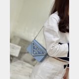 Affordable Luxury Prada Best Quality Mario Raffia Triangle 1BH189 Bag
