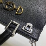 High Quality Leather Gucci 569712 Zumi Small Top Handle Best Quality Bag