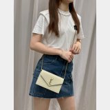 Best Quality YSL 19cm Fake Saint Laurent WOC Monogram Chain 393953 Bag