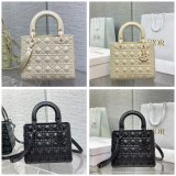 Christian Lady Dior 24cm AAA+ Best Quality Top Quality Black Bag