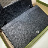 Top Luxury GG Gucci Best Quality 497985 Marmont leather mini Chain Wallets bag