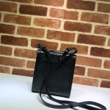 Gucci Best Quality 625782 Black GG embossed messenger bag