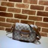 Gucci Beige Best Quality Horsebit 1955 mini aaa bag