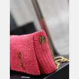 Designer Best Quality Saint Laurent Kate Clutch 553804 Rose Bag