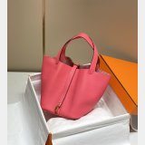 Luxury 7 Star Best Quality Designer Hermes Picotin 18/22cm Gold Online
