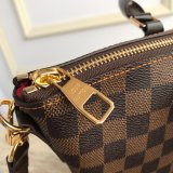 AAA+ Best Quality Louis Vuitton Siena MM Damier Ebene Brown