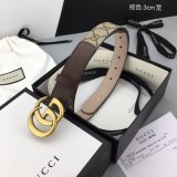 Best Quality Luxury Gucci 3.0CM Designer Belts Online Store
