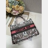 Christian Dior Buy Best Quality Book Tote Bayadere D-Stripes Pink
