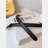 Luxury Inspired Loewe Anagram 2.0cm Width Best Quality Belt