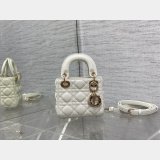 Best Quality Fashion Dior Micro Lady 1:1 Mirror 12CM Bag