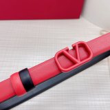 Wholesale Best Quality Valentino Black/Red Belts