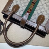 High Quality Best Quality Gucci 649016 Jackie 1961 Medium Tote Leather Bag