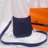 Best Quality Hermes Evelyne Navy blue TPM Mini Bags
