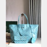 Luxury Goyard Saint Louis 020184/020144 PM/GM Blue Best Quality Bag
