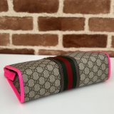 Designer Gucci Best Quality 598234 Duplicate GG Supreme Ophidia Toiletry Case