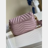 Louis Vuitton Best Quality M56461/M57864 New Wave Multi Pochette  Leather Crossbody