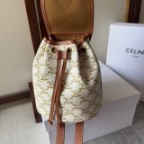 Backpack Celine Best Quality 197662 Folco Triomphe Canvas Bag