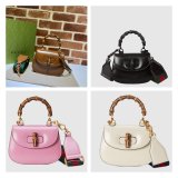 1:1 Best Quality Gucci Fashion 686864 Mini top handle bag with Bamboo