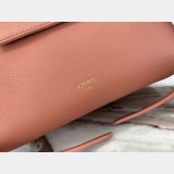 Best Quality Celine Ladies Yellow Nano Belt Bag In Laminated Calfskin