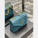 High Quality Designer Loulou Best Quality Saint Laurent Handbags Green Wholesale